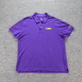 Nike Shirts | Louisiana State Tigers Lsu Nike Mens Polo Shirt Ncaa College Purple Sz Large | Color: Purple | Size: L