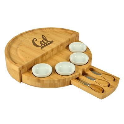 NCAA California Berkeley University Golden Bears Bamboo Cheese & Charcuterie Board
