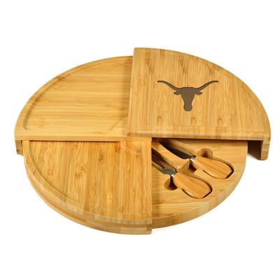 NCAA TexasUniversity at Austin Longhorns Bamboo Cheese & Charcuterie Board