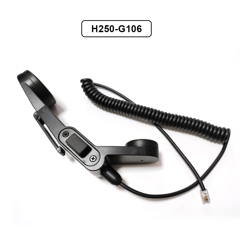 XIEGU G106 G106C Handmikrofon H250-G106 mit 4-Pin-Kristallkopf-Handmikrofonschnittstelle, dynamisches Mikrofon Image