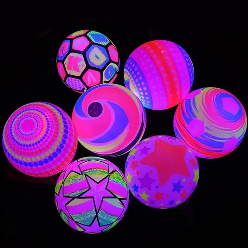 Kinder kreativ-leuchtende Spielzeuge-blinkendes Springen springend vibrierender Ball musikalischer
