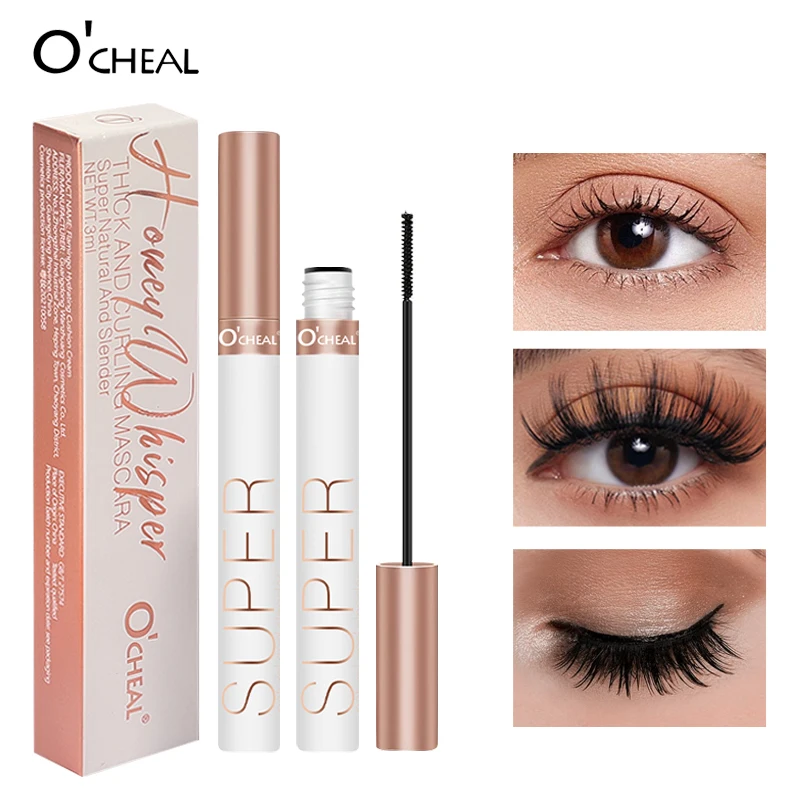 O'cheal Mascara Black Lash Wimpernbürste 3D Seide Dick Curling Verlängerung Augen Wimpern Schönheit Make-up Kosmetik Verlängerung Mascara Image