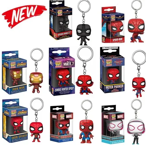 Funko POP Die Avengers Iron Man Spider-man Spider-Gwen PVC Modell Spielzeug Puppen für Kinder