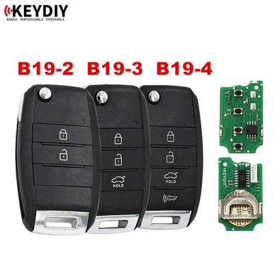 5 Piece KEYDIY KD B Series Control B19-2 B19-3 B19-4 for KD-MAX KD900 KD-X2 KD AMX Programmer for