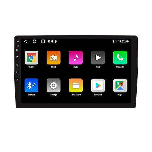 Android 12 2 DIN für Universal-Autoradio Multimedia-Player GPS-Navigation Auto-Audio-Stereo-Kopfeinheit 10,1-Zoll-Lautsprecher WLAN Image