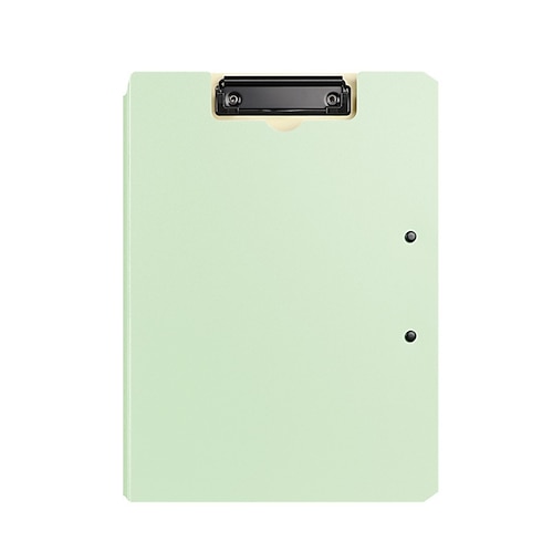 A4-Dateiordner, Zwischenablage, Schreibblock, Memo-Klemmbrett, Doppelclips, Testpapier, Aufbewahrung, Organizer, tragbar, Pad, Schulbedarf, Büro Image