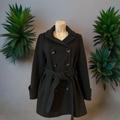 J. Crew Jackets & Coats | J. Crew Womens Size 8 Black Wool Blend Double Breasted Peacoat Jacket | Color: Black | Size: 8