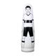 Qianly Inflatable Football Training Mannequin,Training Obstacle Mannequin,Multipurpose Air Mannequin Football Trainer Tumbler, White
