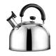 Whistling Kettle Whistling Kettle Stainless Steel Stove Top Kettle Whistling Camping Kettle with Ergonomic Handle Whistling Tea Kettle Stainless Steel Kettle (Color : A, Size : 4L)