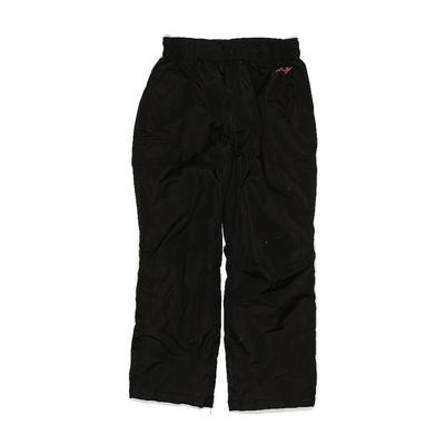 Minus Zero Snow Pants: Black Sporting & Activewear - Kids Girl's Size Medium