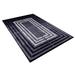 Black;gray 5' 3" x 14' 9" Area Rug - 17 Stories Reatha Area Rug w/ Non-Slip Backing 178.0 x 63.0 x 0.4 in black/grayRecycled P.E.T./ | Wayfair