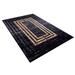 Black;gold 3' 3" x 14' 9" Area Rug - 17 Stories Sibylla Area Rug w/ Non-Slip Backing 178.0 x 40.0 x 0.4 in black/gray/pink/yellowRecycled P.E.T./ | Wayfair