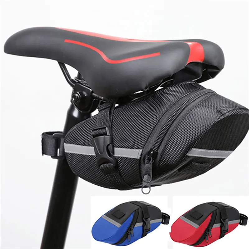 Fahrrad Wasserdichte Lagerung Sattel Tasche Sitz Radfahren Schwanz Hinten Tasche Sattelstütze sattel tasche Outdoor Bicicleta zubehör Image