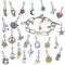 Mini PmotStarfish Moon Ananas Charm Beads Bracelets Pandora originaux Cadeaux de bricolage pour