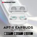 Monster Qualcomm apt-X TWS cuffie CVC8.0 chiamate chiare auricolari Bluetooth Wireless IPX5