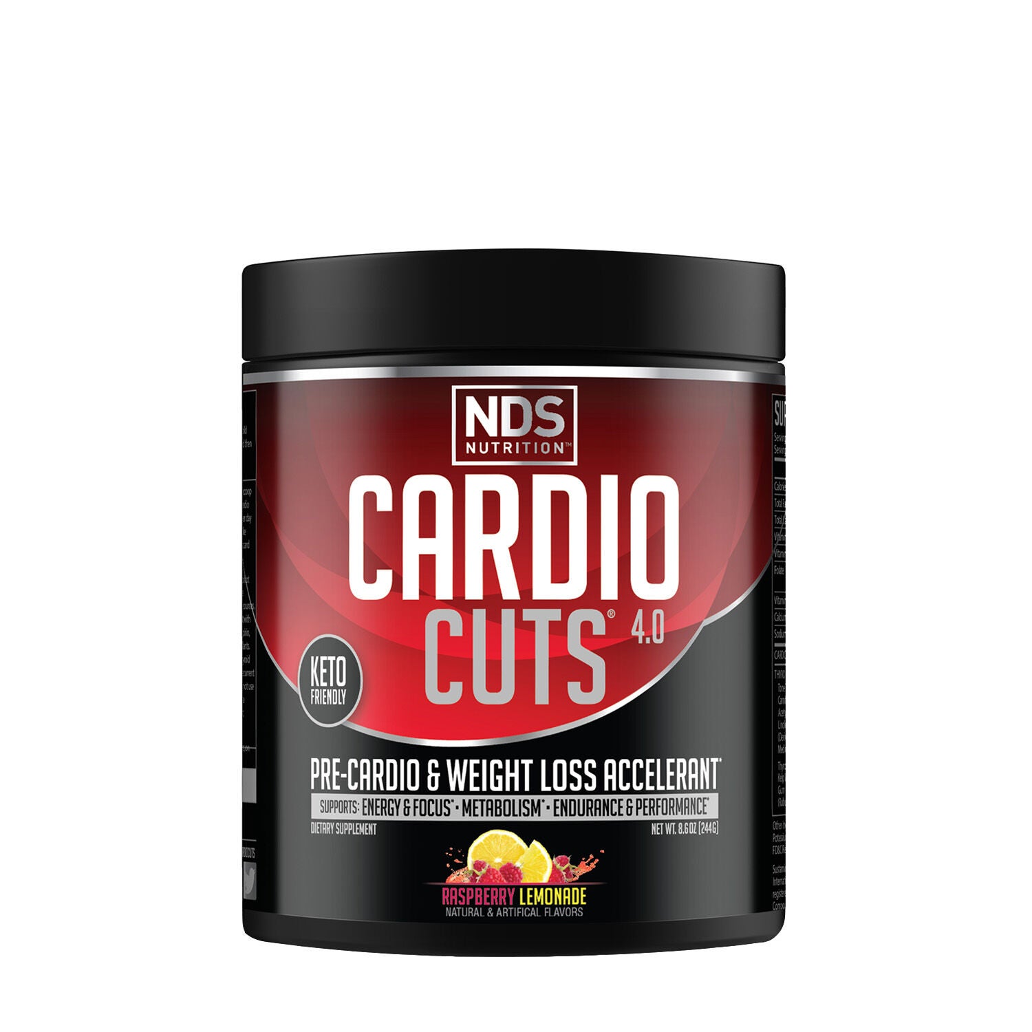 Cardio Cuts® 4.0, Raspberry Lemonade - 8.6 Oz. (20 Servings)
