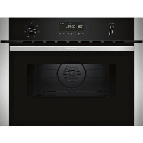 Neff - Kombibackofen mo integrierbar 44l edelstahl/schwarz c1amg84n0