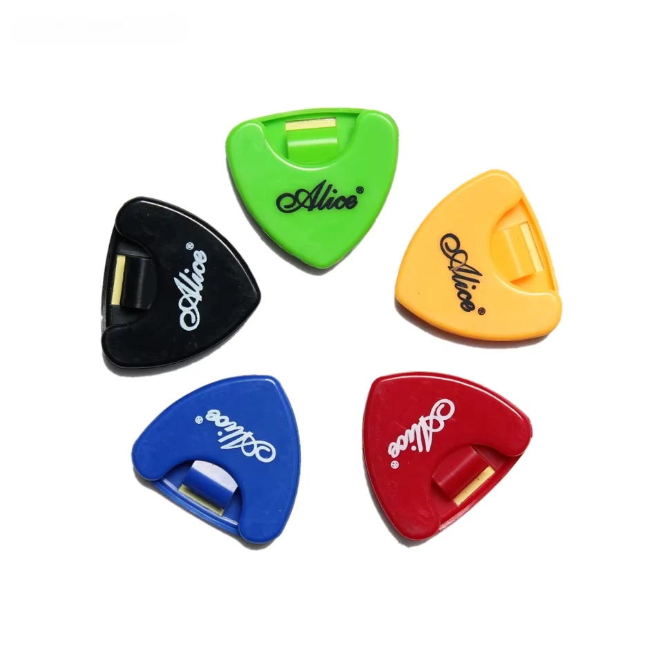 NEW Durable 10Pcs Alice Plastic Guitar Picks Holder Accessories Case Box Acoustic Electric Parts Wholesales