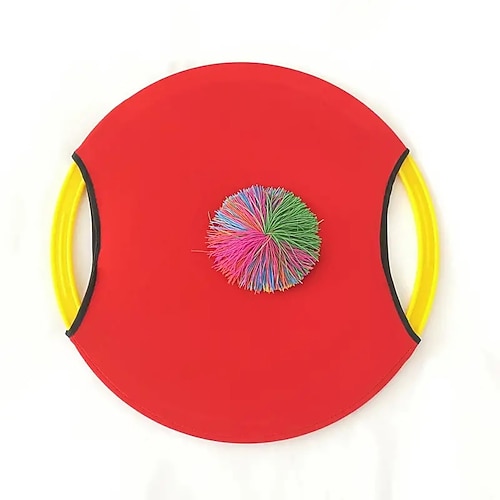 Steigern Sie den Spaß Ihrer Kinder mit dem Hüpfball Fang- und Wurfspiel - Interaktives Eltern-Kind-Spielzeug für drinnen und draußen Weihnachts- Halloween- und Erntedankgeschenk Image