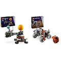 LEGO Technic Sonne Erde Mond Modell Spielset, Geschenk für Kinder ab 10 Jahren & Technic Weltraum Transportfahrzeug LT78, Space Bauset