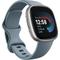 Fitbit Versa 4 Waterfall Blue Platinum Fitness Smartwatch