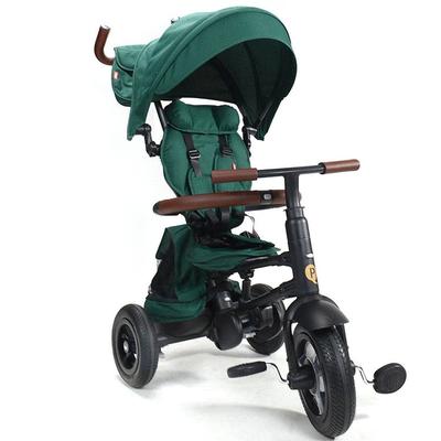 Rito Plus Folding Stroller/ Trike - Premium Midnight Black