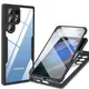360 volle Schutzhülle für Samsung Galaxy S24 Ultra S23 S22 S21 Fe plus Handy taschen für Samsung A05