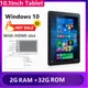 10.1 en effet Windows 10 Tablette Intel Atom X5-Z8350 avec Mini HDMI 2 Go DDR RAM 32 Go Dean 6000mAh