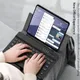Bluetooth-Tastatur Ledertasche für Samsung Galaxy Z Fold 4-fach 3 2 5g Fold4 Google Pixel Mate X2 XS