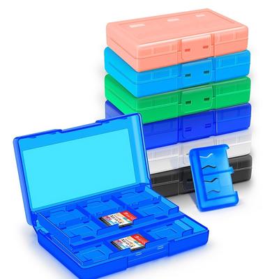 24 In 1 Portable Game Cards Case For Switch Hard Storage Box For Nintend Switch Oled Console Gift For Birthday/easter/boy/girlfriends