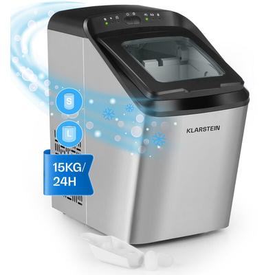 Klarstein Klarstein Eiswürfelmaschine Klein, 2,9 L Eiswürfelbereiter, Eiswürfelmaschine für 15 kg Image