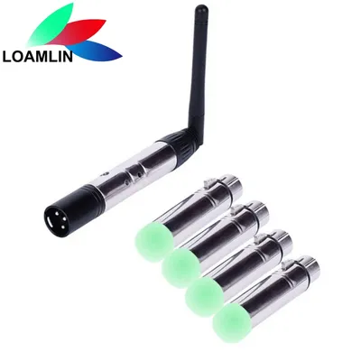 DMX512 DMX DFI DJ Wireless System Receiver or Transmitter 2.4Ghz For LED Stage Light LED Light 400M