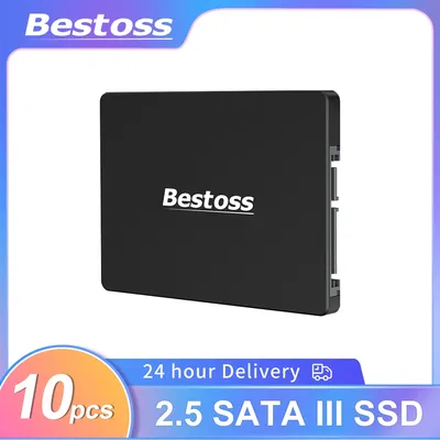 Bestoss 10PCS 5PCS SSD 120GB 128GB 240GB 256GB 480GB 512GB 1TB 2TB For Laptop Desktop Solid State