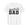 Fußball Dad Lustiger Fußballspieler Vater Sport Ball T-Shirt
