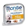 Monge Dog Fresh Paté e Bocconcini con Pollo 100 g