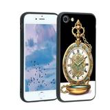boho-antique-pocket-watch phone case for iPhone 8 for Women Men Gifts boho-antique-pocket-watch Pattern Soft silicone Style Shockproof Case