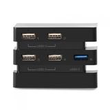 KAUU High Speed 5-Port USB Hub 2.0 and 3.0 Expansion Hub Controller Adapter for PS4 Pro Game Console