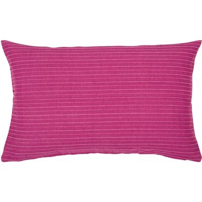 Dekokissen PAD "LAMONTE", pink (fuchsia), B:60cm L:40cm, Obermaterial: 100% Baumwolle, Dekokissen_Sitzkissen_Kissenhüllen, Made in Europe, Kissenhülle ohne Füllung, 1 Stück Image