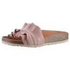Pantolette VERBENAS "Rocio Roda", Damen, Gr. 38, rosa (altrosa), Veloursleder, klassisch, Schuhe, Sommerschuh, Schlappen für Strand- und Badeausflüge geeignet