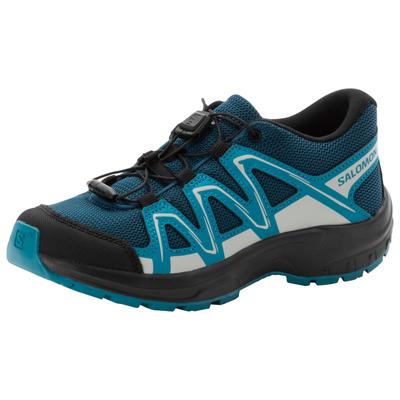 Wanderschuh SALOMON "PICCOLO J", Gr. 38, blau (petrol), Synthetik, Textil, sportlich, Schuhe Image