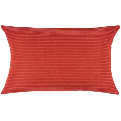 Dekokissen PAD "LAMONTE", rot (apricot), B:60cm L:40cm, Obermaterial: 100% Baumwolle, Dekokissen_Sitzkissen_Kissenhüllen, Made in Europe, Kissenhülle ohne Füllung, 1 Stück Image