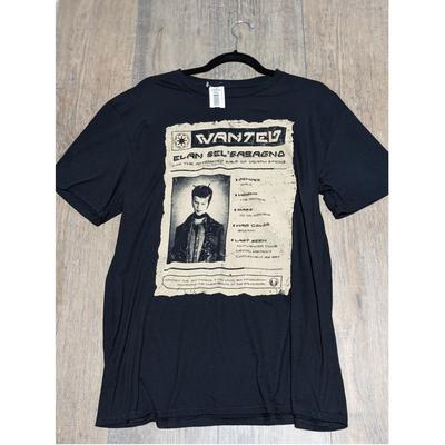 Disney Shirts | Disney Star Wars Celebration T Shirt Mens Large Black Anaheim 2022 Elan Wanted | Color: Black | Size: L