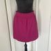 J. Crew Skirts | J Crew Wool Blend Elastic Waist Mini Skirt With Pockets Size 8 | Color: Pink/Purple | Size: 8