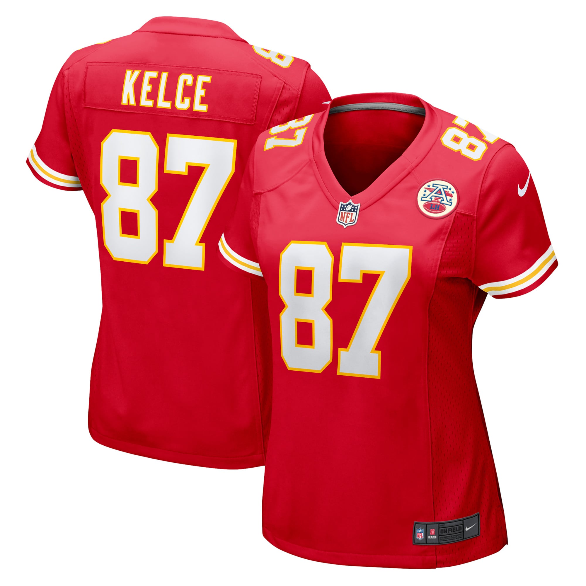 Kansas City Chiefs Nike Game Heimtrikot - Rot - Travis Kelce - Damen