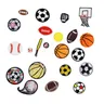 Stickerei Nähen Eisen auf Fußball Fußball Basketball Patches Kleidung Thermo Kleber Transfer