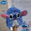 Disney-Sac à Dos en Peluche Stitch pour Enfants Cartable pour Enfants Grande Capacité Kawaii