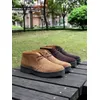 Careaymade-British Vintage 100 % echtes Leder Freizeitschuhe Schnürung Retro Business Dicke Kuh Wildleder Arbeitskleidung Herrenschuhe