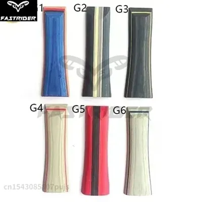2PC DIY Tischtennis Schläger Boden Platte Griffe Zubehör Material Pappel WoodeTable Tennis Schläger Griff Image