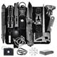 (a-16 IN 1) 16 in 1 Gear Survival First Aid Kit Tactical Survival Tool Camp Survival Emergency for Camping Hiking Hunting Survive Knife