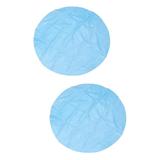 2 Count Swimming Pool Cover Round Insulation Film Bubble Tarps Inflatable Supplies Heat Preservation for Plastic Child